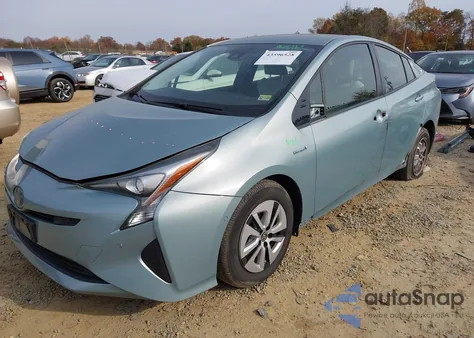 2017 Toyota Prius Three z USA, uszkodzony, nr VIN JTDKARFU0H3542259